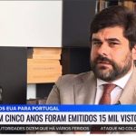 GFDL Advogados on RTP’s Telejornal regarding U.S. immigration in Portugal